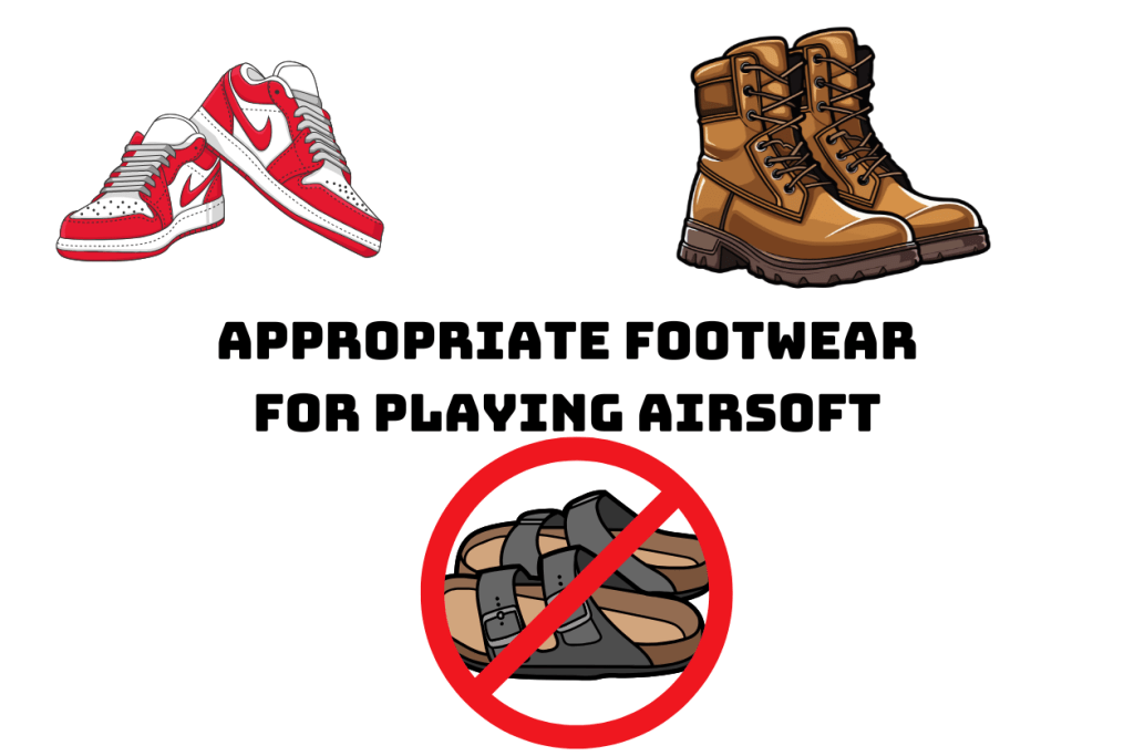 Best Footwear for Airsoft: Why Sneakers and Boots are Essential for Safety and&nbsp;Performance